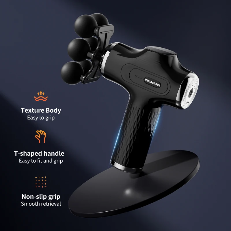 10 head massage gun muscle rel - огляд і ціна Scalp Massager Electric