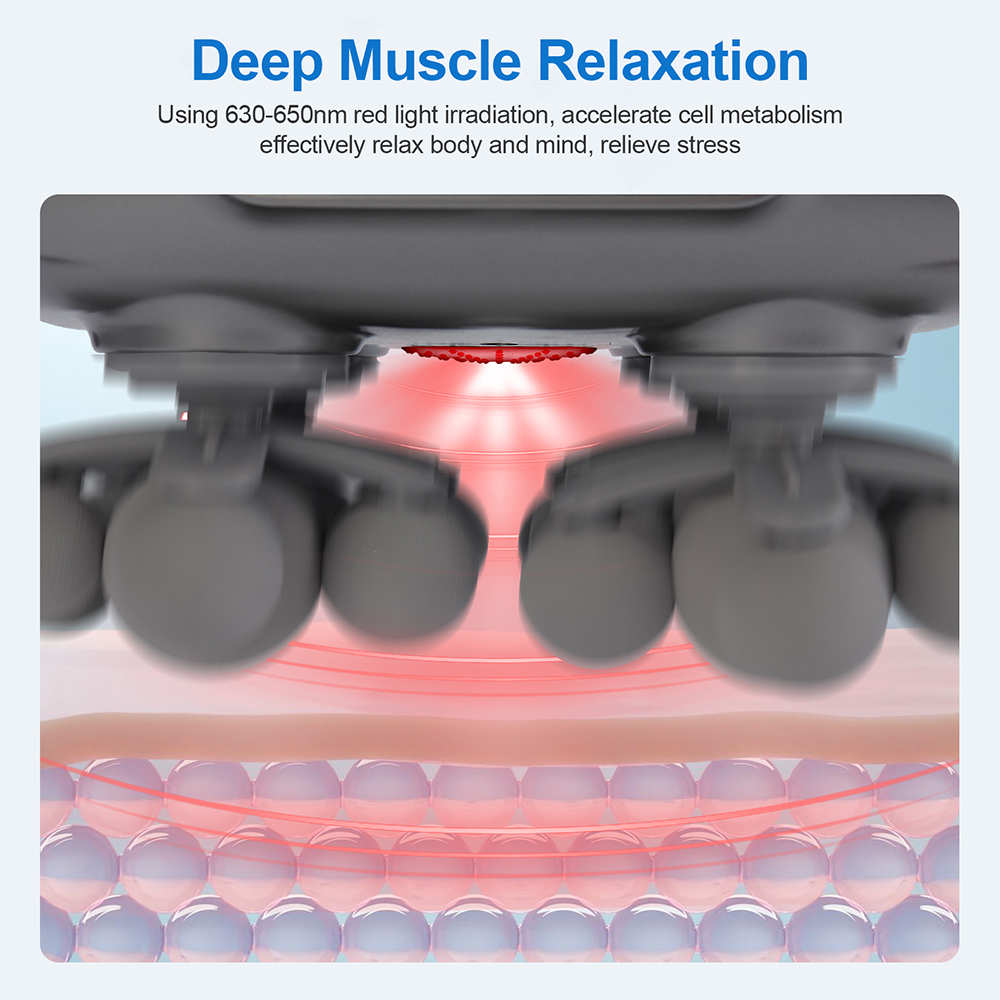 22 Heads Fascia Gun Deep Tissu - огляд і ціна Scalp Massager Electric