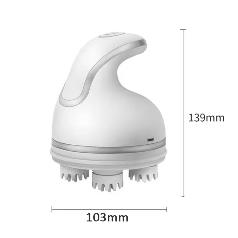 Cat Smart Automatic Silicone R - огляд і ціна Scalp Massager Electric