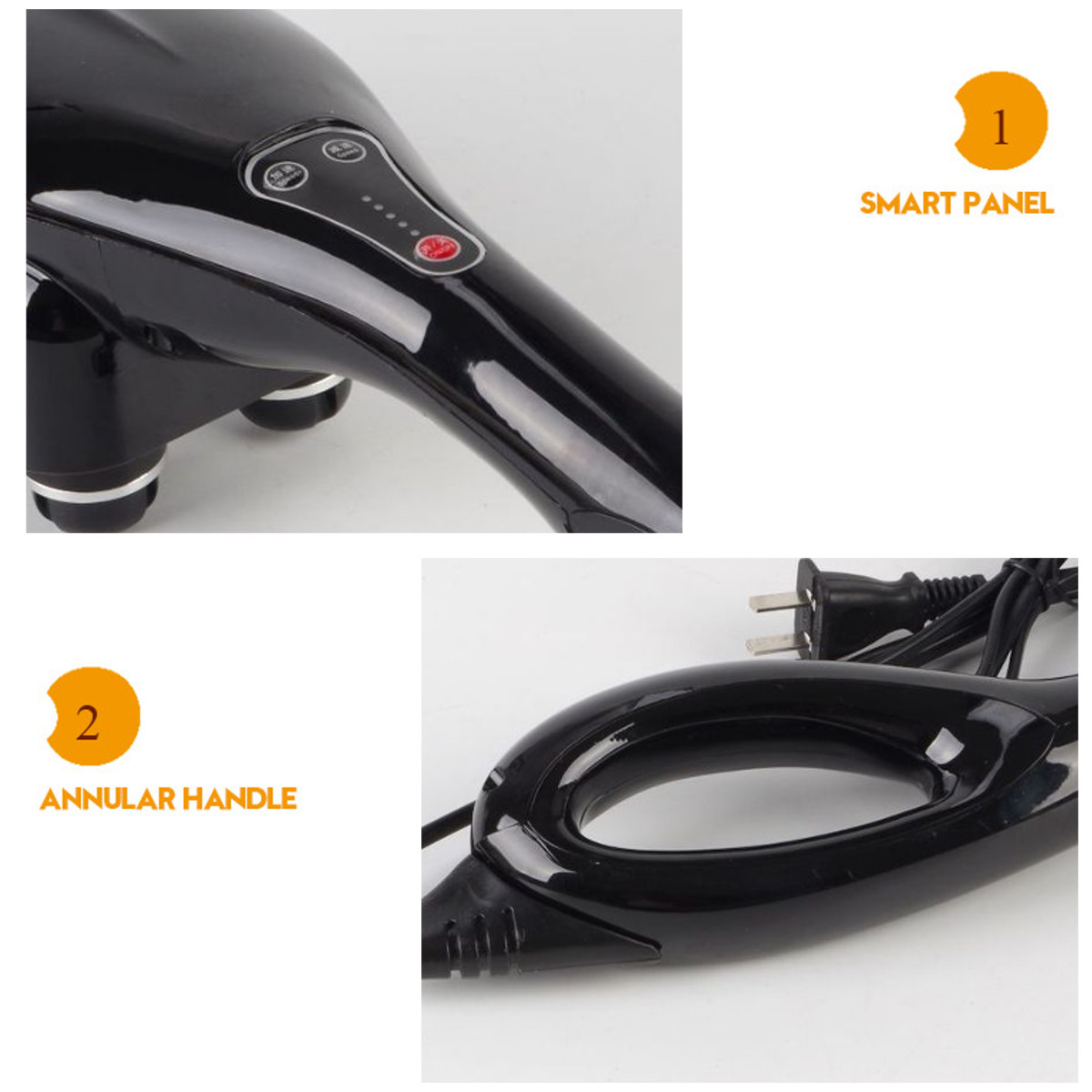 Four-head powerful multifuncti - огляд і ціна Scalp Massager Electric