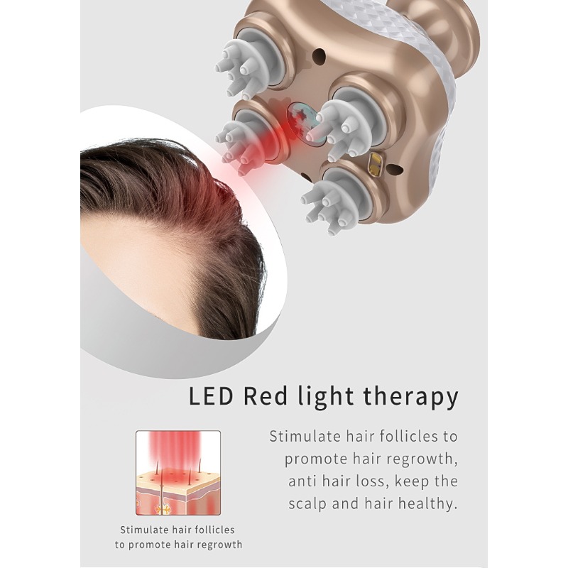 Portable Electric Head Massage - огляд і ціна Scalp Massager Electric