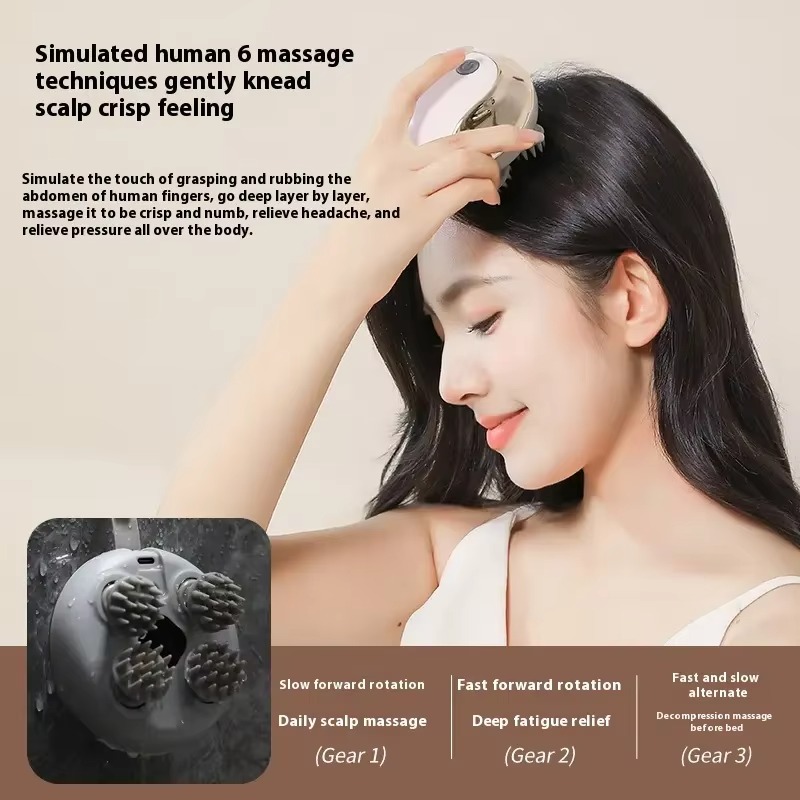Mini Head Massager Rechargeabl - огляд і ціна Scalp Massager Electric