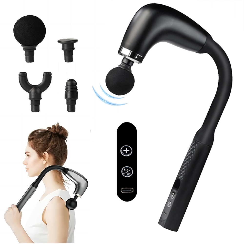Portable Fascial Massage Gun E - огляд і ціна Scalp Massager Electric