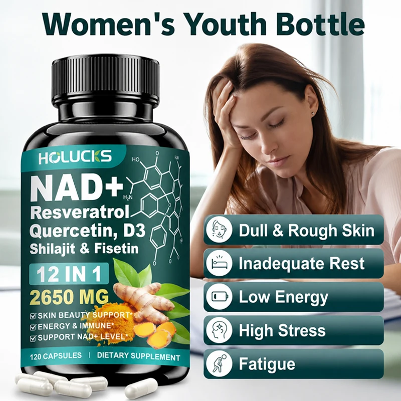 High Potency NAD+ Supplement,  - огляд і ціна Health Wellness Day