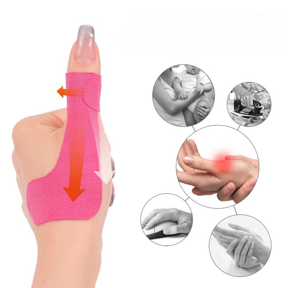 5Pcs Precut Thumb Support Tape - огляд і ціна Kinesiology Tape Sports